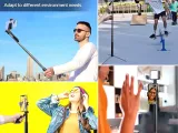 Ulanzi MT-53 El Sarsıntı Önleyici Bluetooth Tripod Selfie Çubuğu