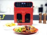 Robwell AS28 Airfryer Halojen Isı Sistemli Sesli Uyarı Xl Yağsız Hava Fritözü